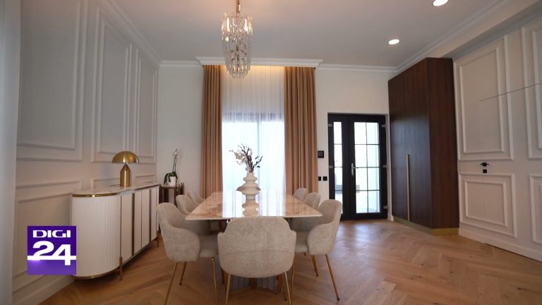 Amenajare în stil neoclasic contemporan/VIDEO Amenajare în stil neoclasic contemporan/VIDEO