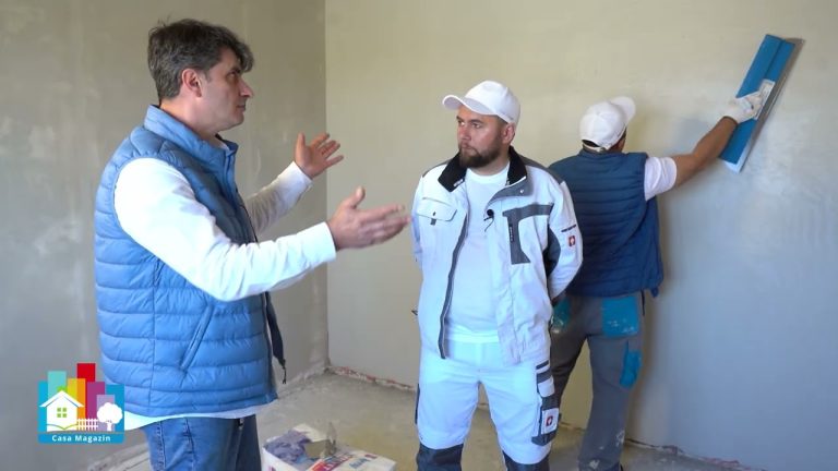 Gletul pe bază de var-ipsos. Modul de aplicare și avantajele acestui tip de glet/VIDEO