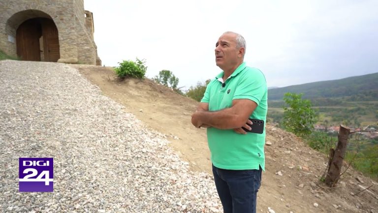 Cetatea țărănească de la Saschiz – povestea unei restaurări spectaculoase/VIDEO