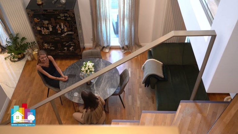 Amenajare unui duplex de lux în Floreasca. Cum integrezi piese vintage în stilul modern/VIDEO Amenajare unui duplex de lux în Floreasca. Cum integrezi piese vintage în stilul modern/VIDEO