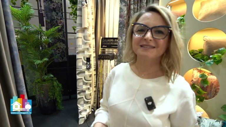 Textile decorative care transformă spațiul/VIDEO 