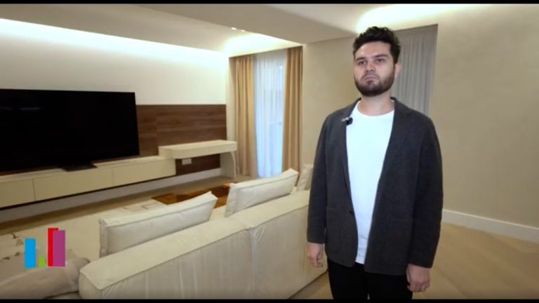 Amenajare apartament contemporan cu finisaje existente/VIDEO Amenajare apartament contemporan cu finisaje existente/VIDEO