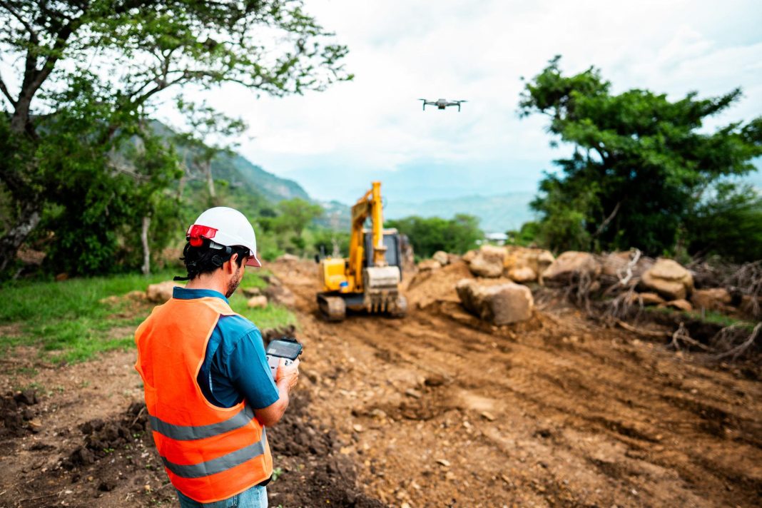 Drona în construcții. Măsurători, inspecții și monitorizare