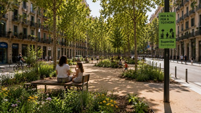Barcelona renunță la asfalt pentru un oraș mai verde. Conceptul Superblock revoluționează arhitectura orașelor