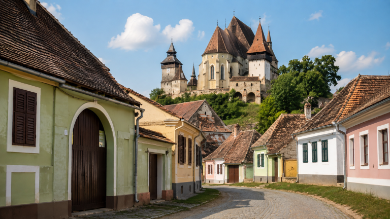 Arhitectura medievală a satelor săsești din România. Atracții turistice