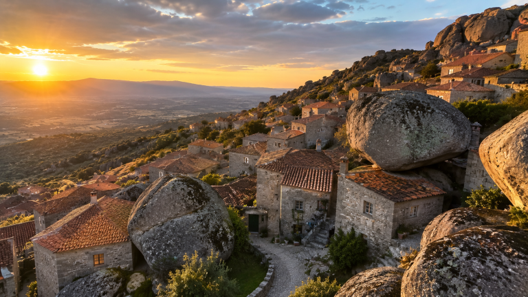 Arhitectura satelor construite pe versanți. Cele mai spectaculoase așezări rurale din Europa