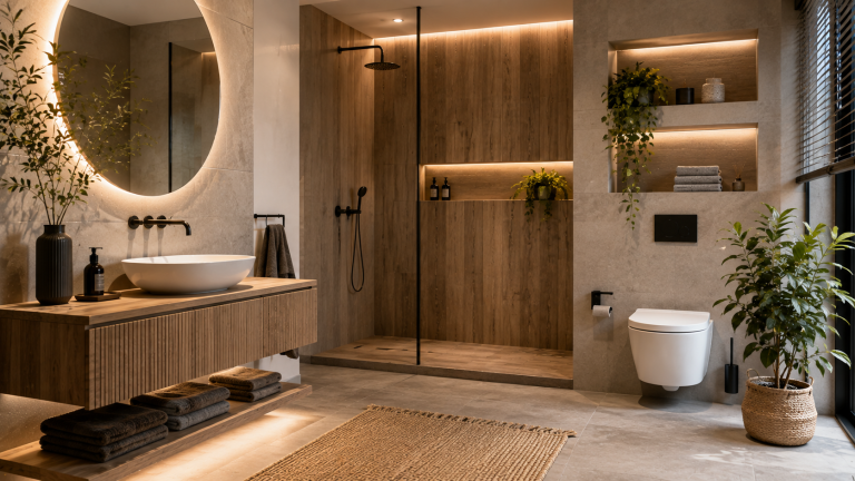 Băi spectaculoase inspirate din centrele spa