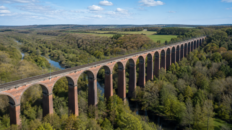 Ouse Valley Viaduct, construcția care sfidează timpul
