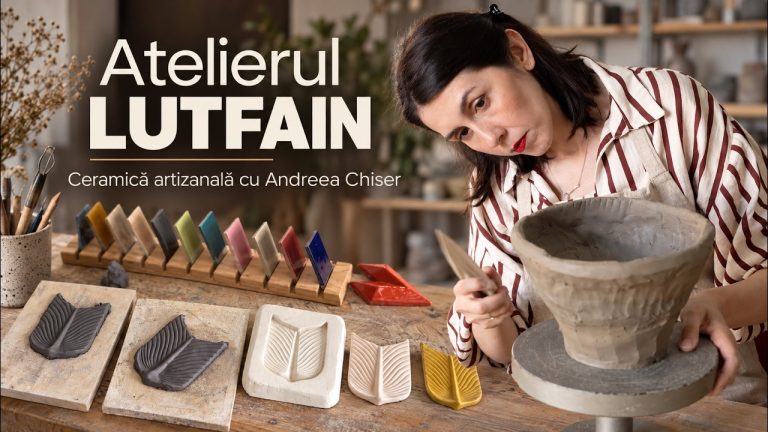 Cum se fac plăcile ceramice artizanale/VIDEO