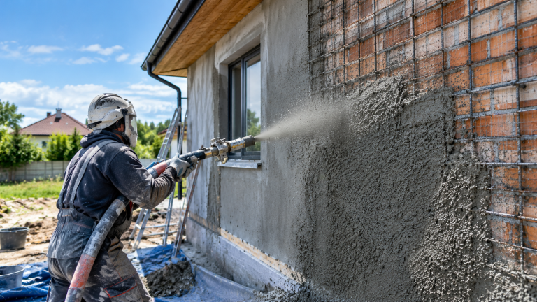 Ce este betonul torcretat și când se folosește la consolidări Ce este betonul torcretat și când se folosește la consolidări