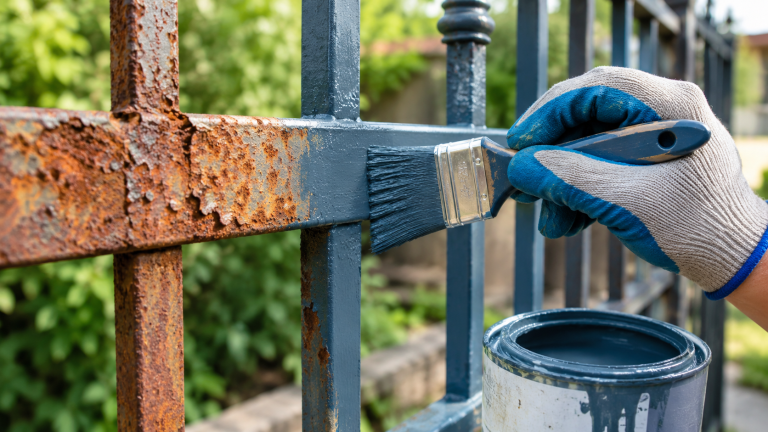 Cum vopsești corect metalul ruginit. Ghid DIY despre salvarea obiectelor afectate de coroziune
