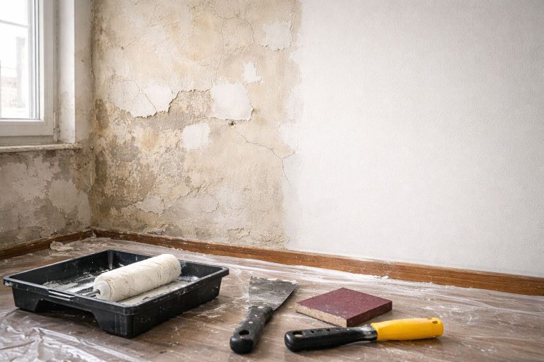 Tencuiala veche; când o păstrezi și când ești nevoit să o refaci