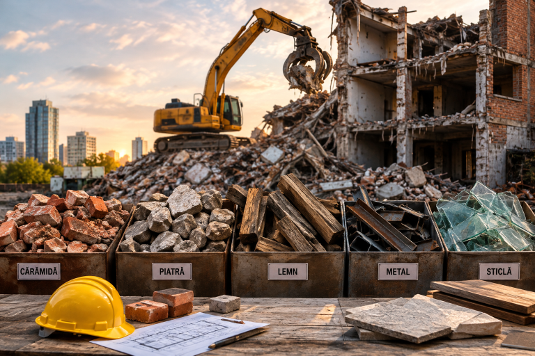 Urban mining; cum pot deveni clădirile vechi surse de materiale pentru construcții noi
