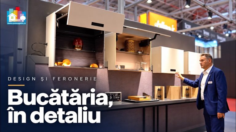 Soluții de design cu finisaje ascunse. Secretele unei bucătării pe comandă/VIDEO Soluții de design cu finisaje ascunse. Secretele unei bucătării pe comandă/VIDEO