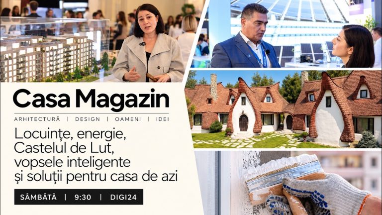 Casa Magazin – Ediția din 03.10.2026. Piața locuințelor, energia și materialele viitorului/VIDEO